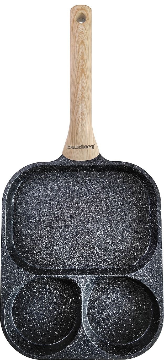 Klausberg Rectangular non-stick frying pan - perfect for breakfasts