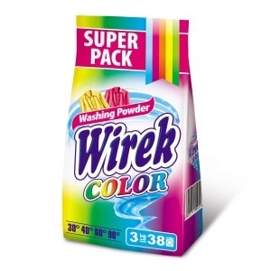 Wirek - Washing powder for colored fabrics 3 kg - Cleanliness and color protection