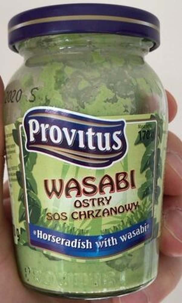 Provitus Horseradish with Wasabi - spicy addition to dishes