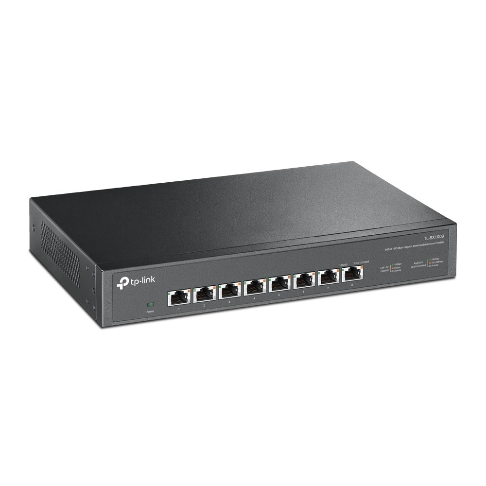 TP-LINK TL-SX1008 - 8-Port 10 Gigabit Switch for demanding users