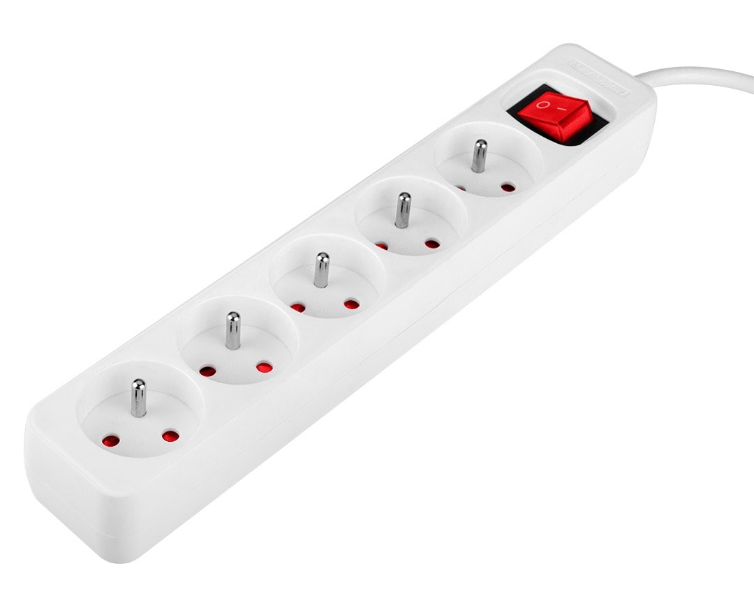NEO TOOLS Extension socket strip 3 m - 5 sockets with switch