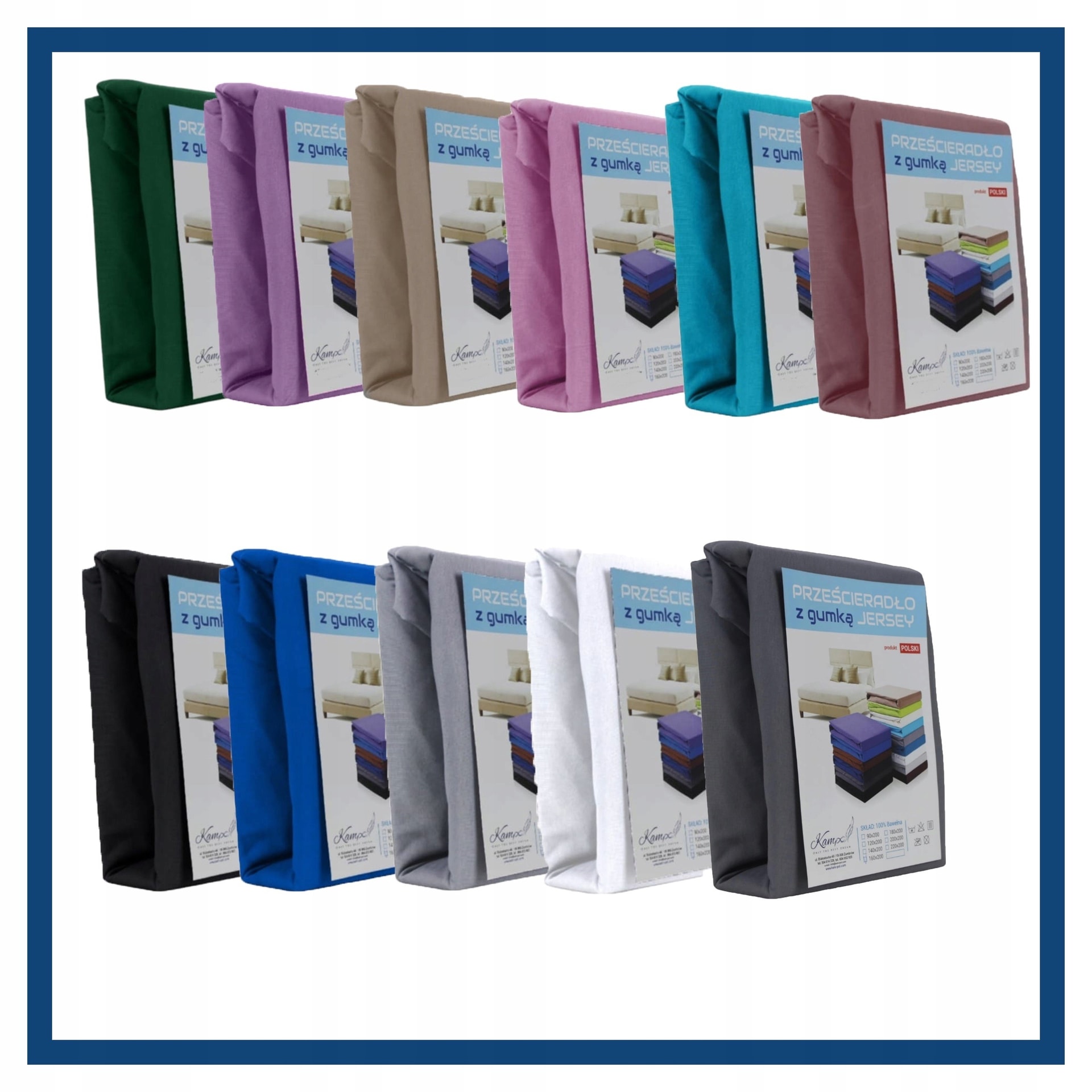 Sat Gum Fitted Sheet - Satin-elastic fitted sheet 220x200 grey