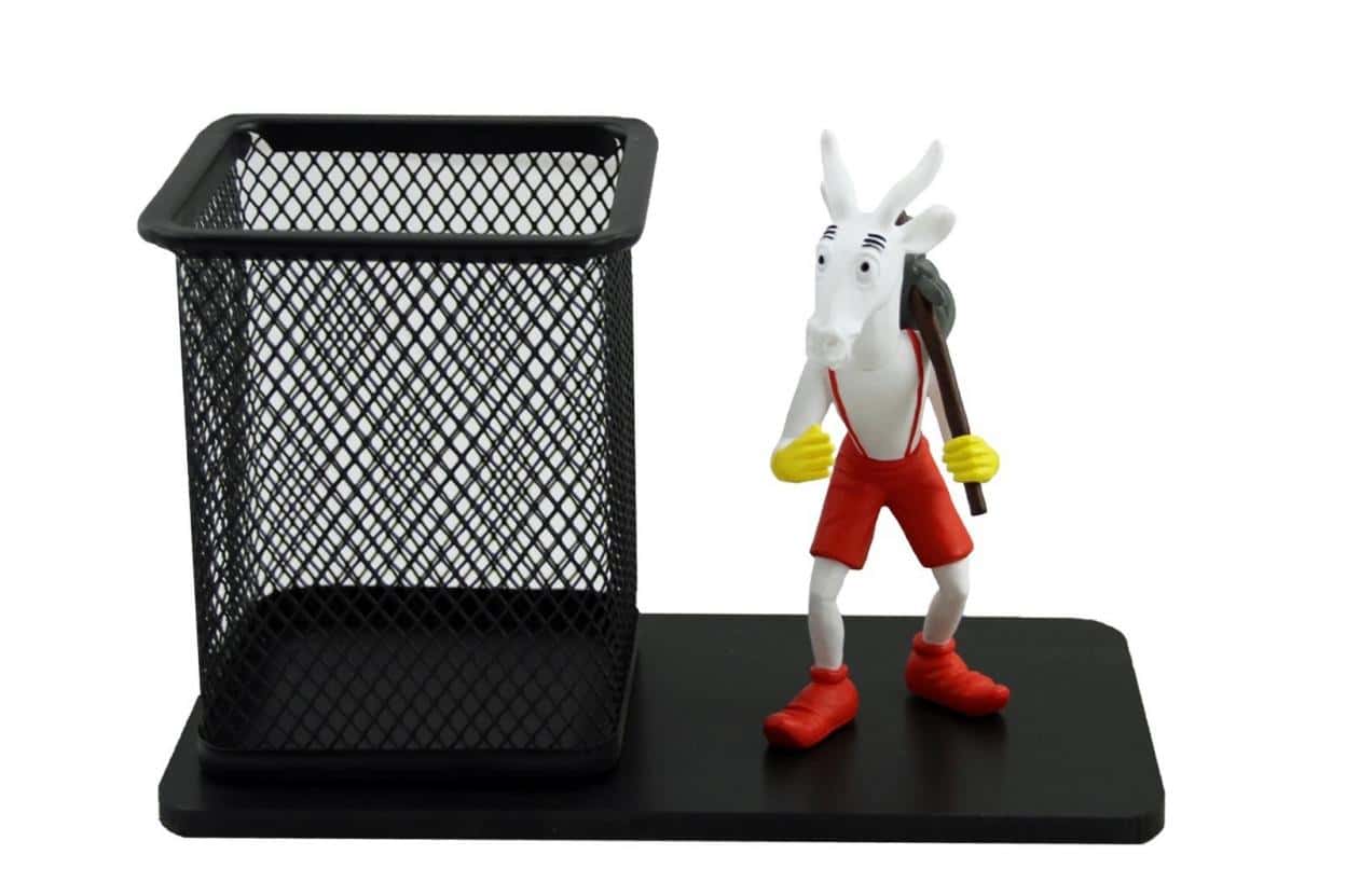 Koziołek Matołek Desk organizer with figurine - perfect as a gift