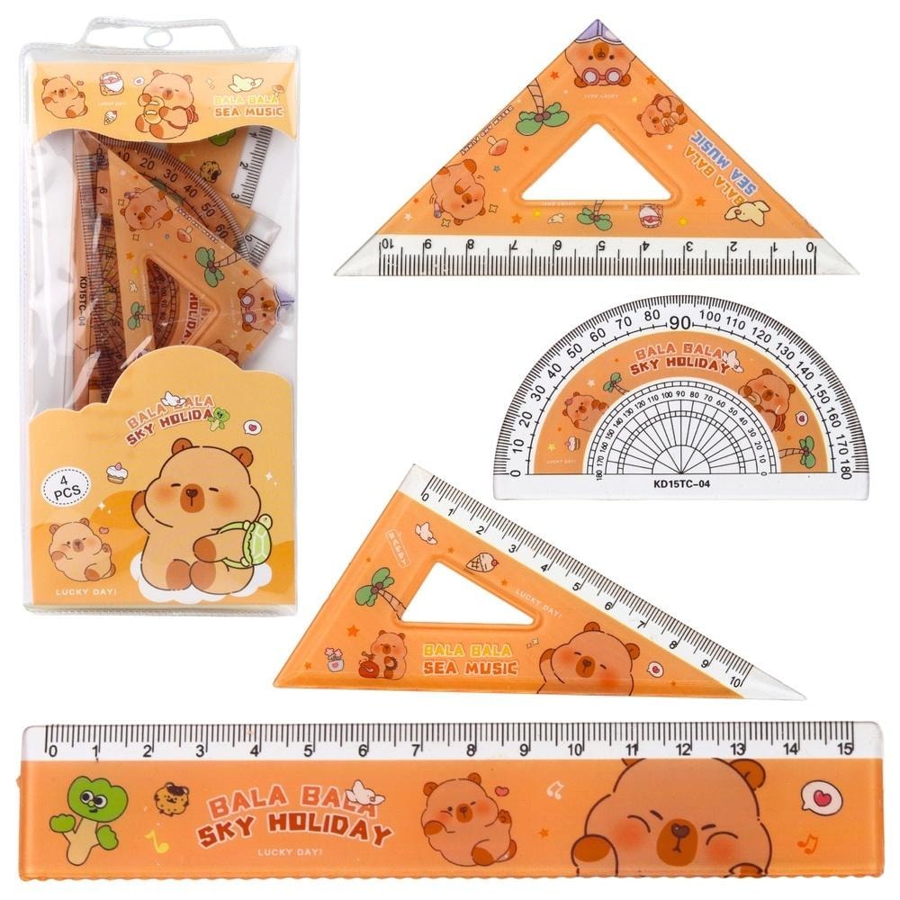 Capybara Geometry Set - 4 elements for every student