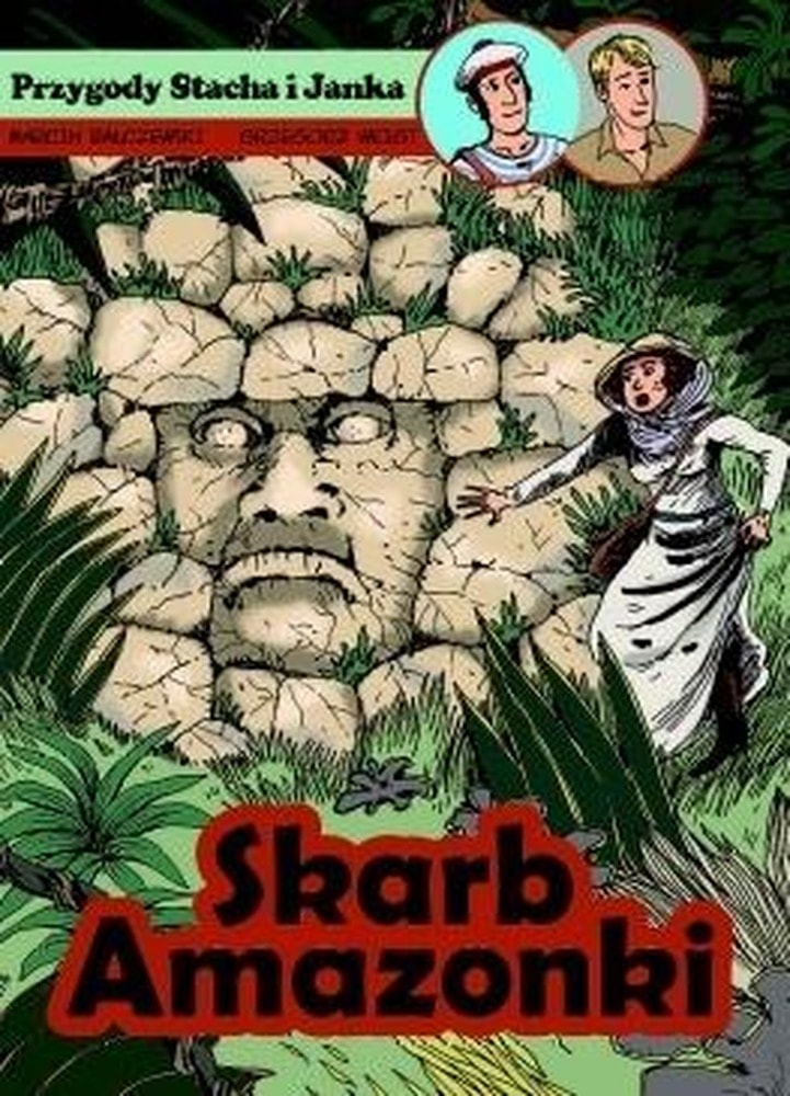 Marcin Bałczewski - The Adventures of Stach and Janek T.1 The Treasure of the Amazon - a comic full of adventures