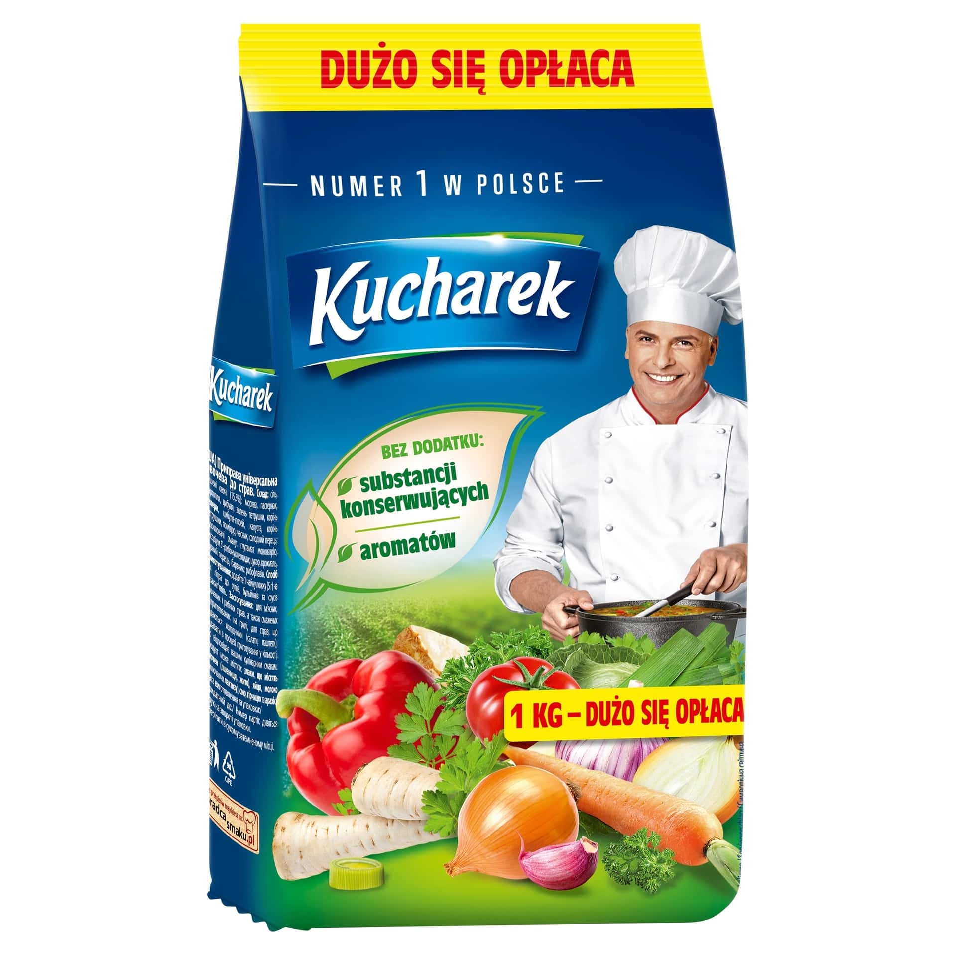Kucharek Universal Seasoning 1 kg - ideal for soups and meats