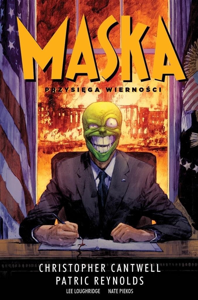 Non Stop Comics Pledge of Allegiance. The Mask. Volume 3 - action-packed comic