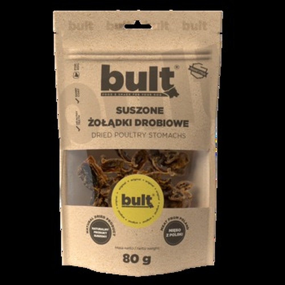 BULT SNACK Chicken Giblets for Dogs - natural treat 80g
