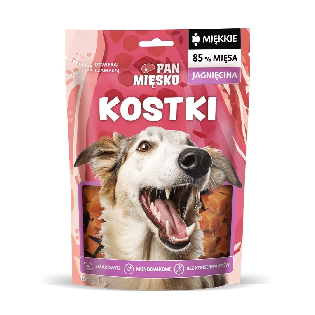 Pan Mięsko Dog Treat Lamb Cubes - perfect reward