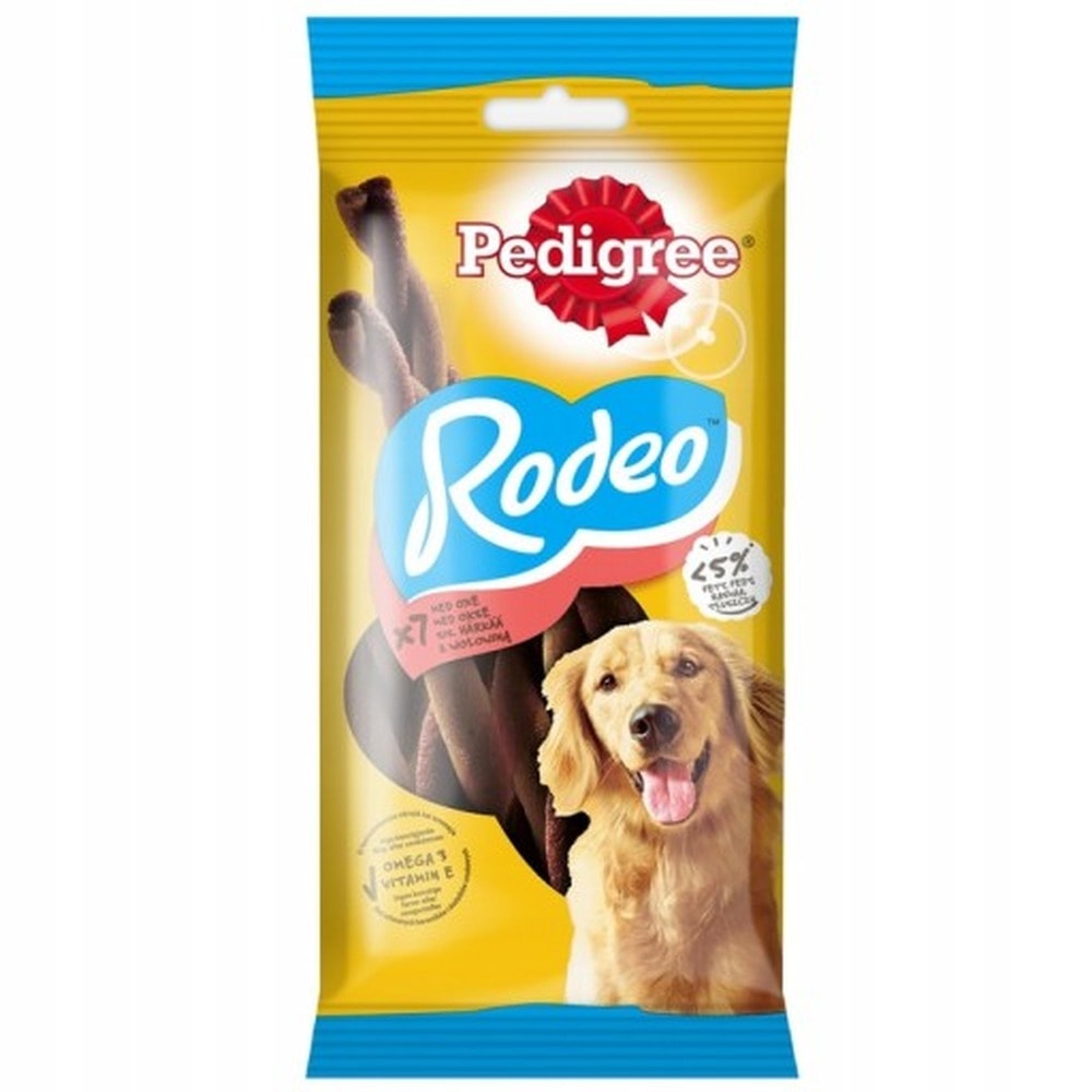 Pedigree Rodeo - Dog treat, twisted sticks 122 g