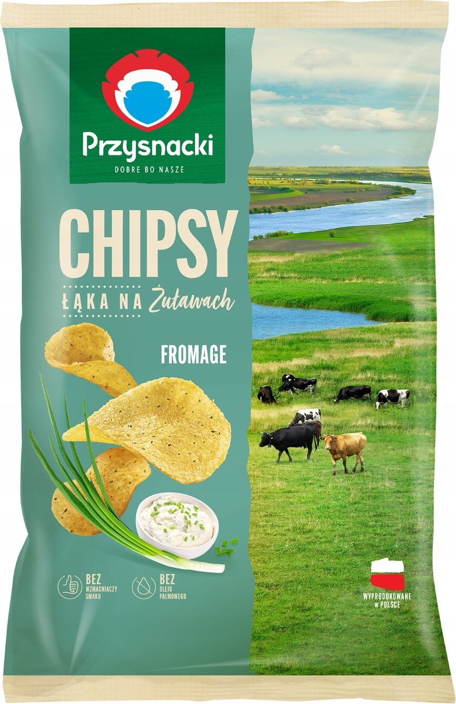 Przysnacki Fromage Chips 130g - Cheesy snack for every occasion