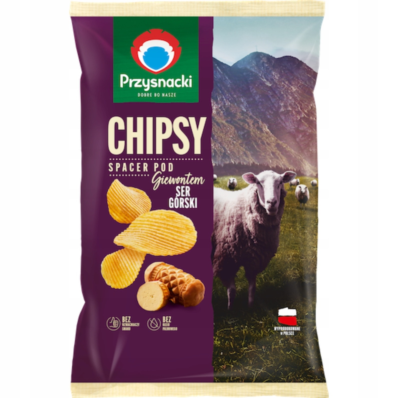 Przysnacki Mountain Cheese Chips - the taste of mountain peaks in a small pack