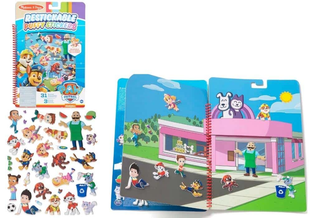Melissa & Doug Paw Patrol Stories with puffy stickers - creative fun