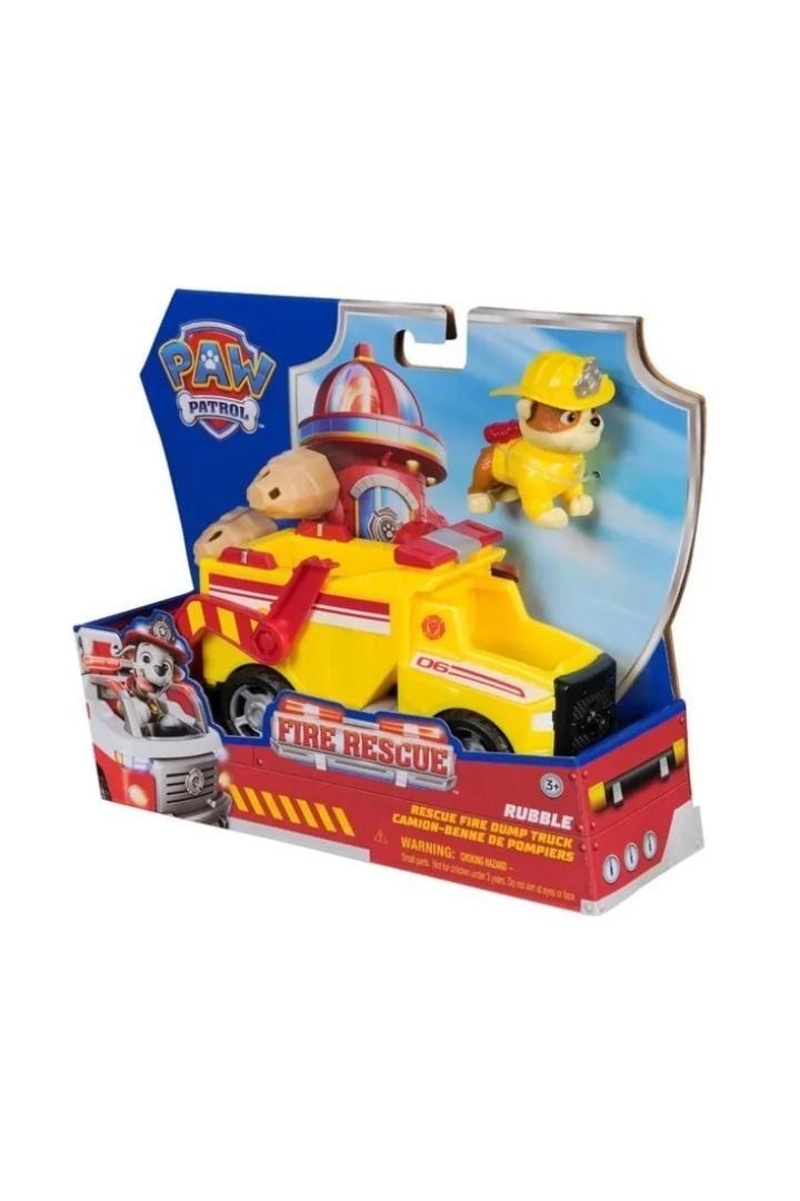 Paw Patrol Rubble - Fire truck with figure