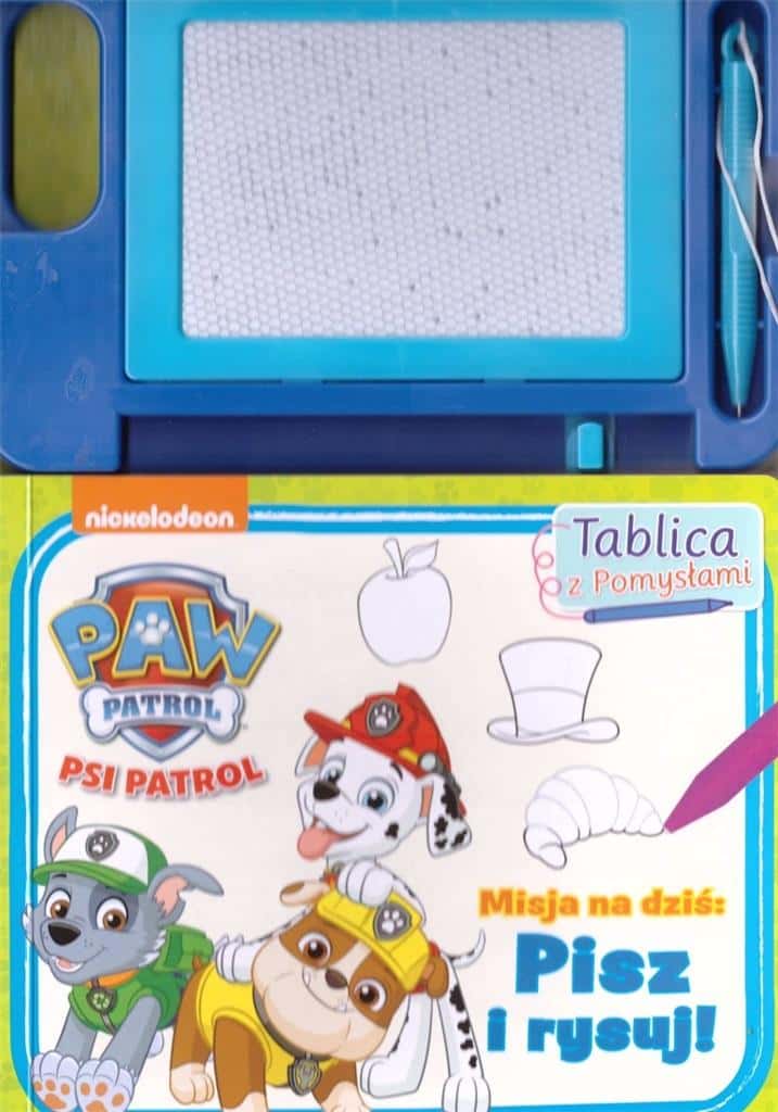 Paw Patrol Idea Board - Write and draw with your favorite heroes!