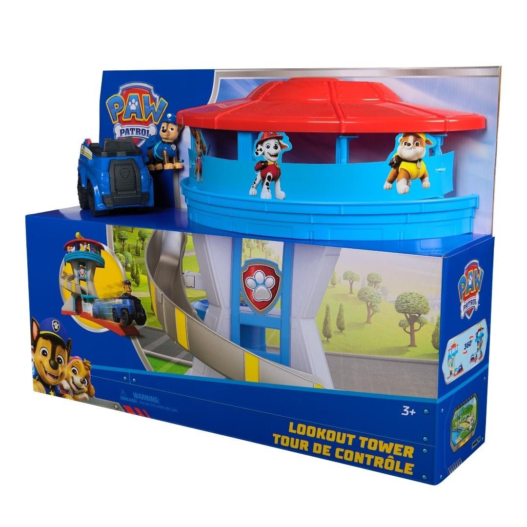 Paw Patrol Lookout Tower with elevator and sound effects - command center