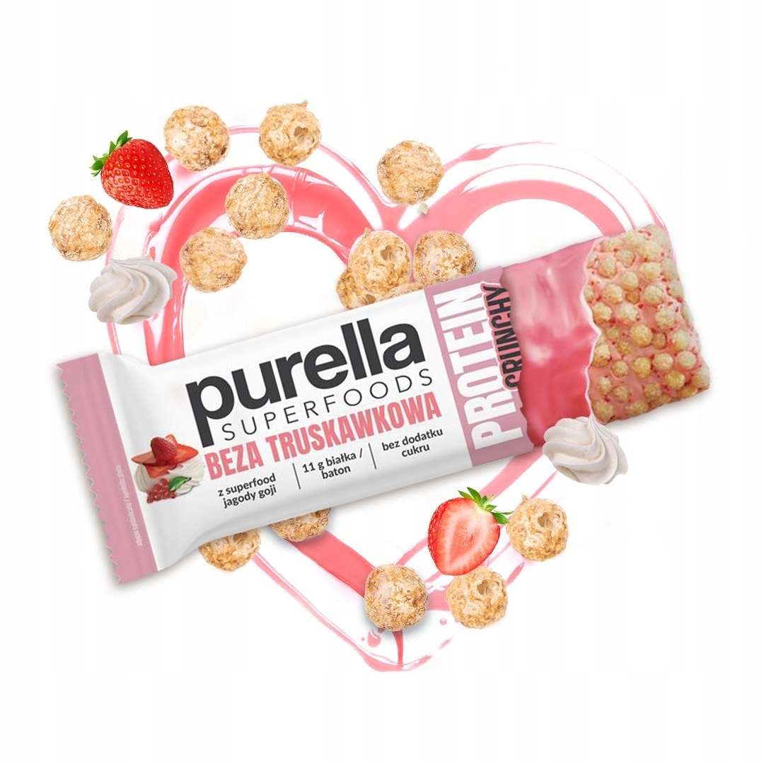 Puba protein bar without strawberry 45g - perfect after training