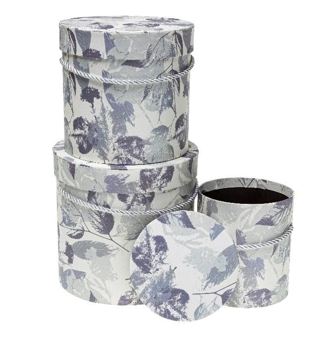 Flower Box Decorative Boxes Set 3 pcs - perfect as a gift