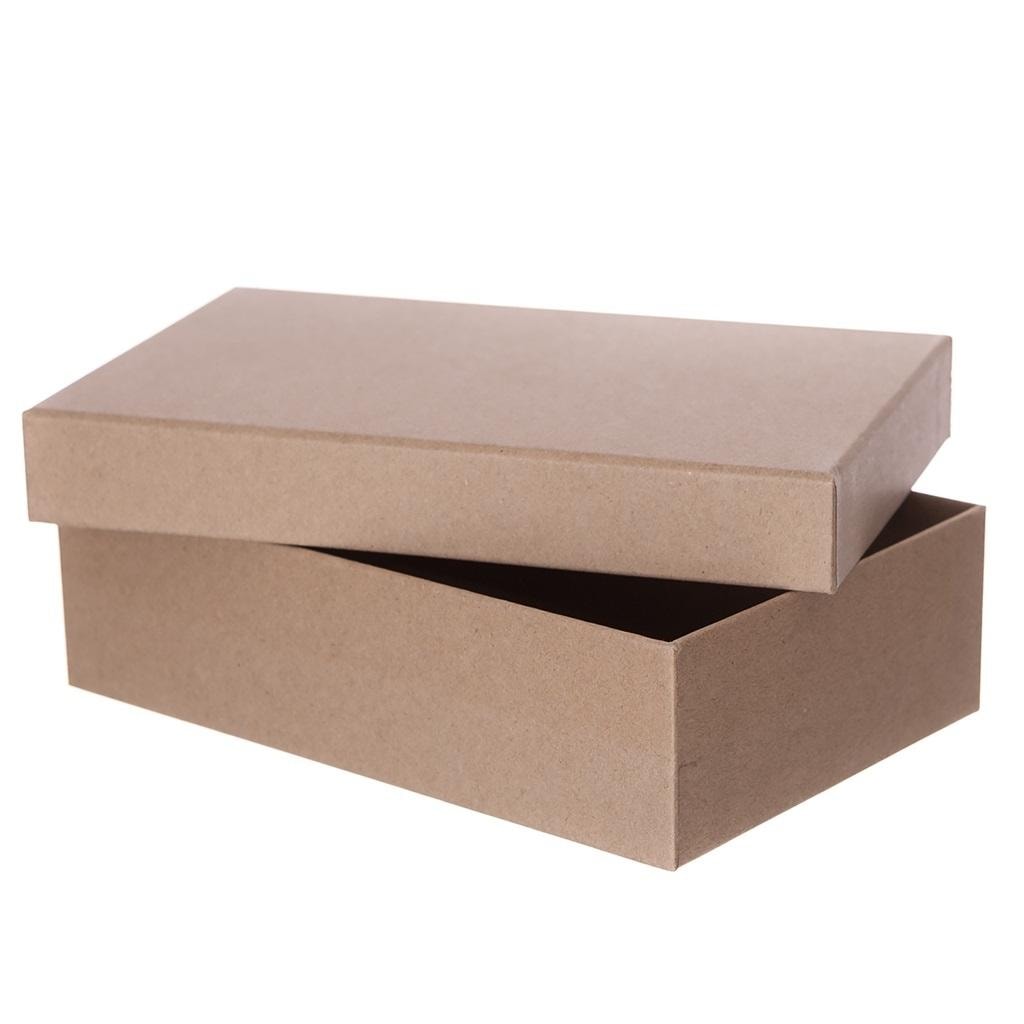 Gray cardboard box - ideal for storage and packaging
