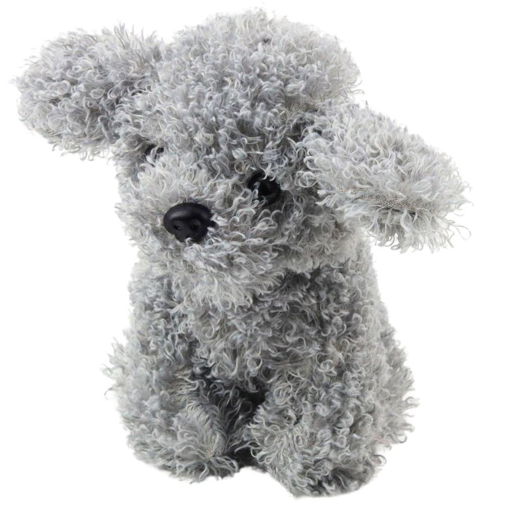Miniature Poodle Plush Toy gray 20cm - perfect friend for children