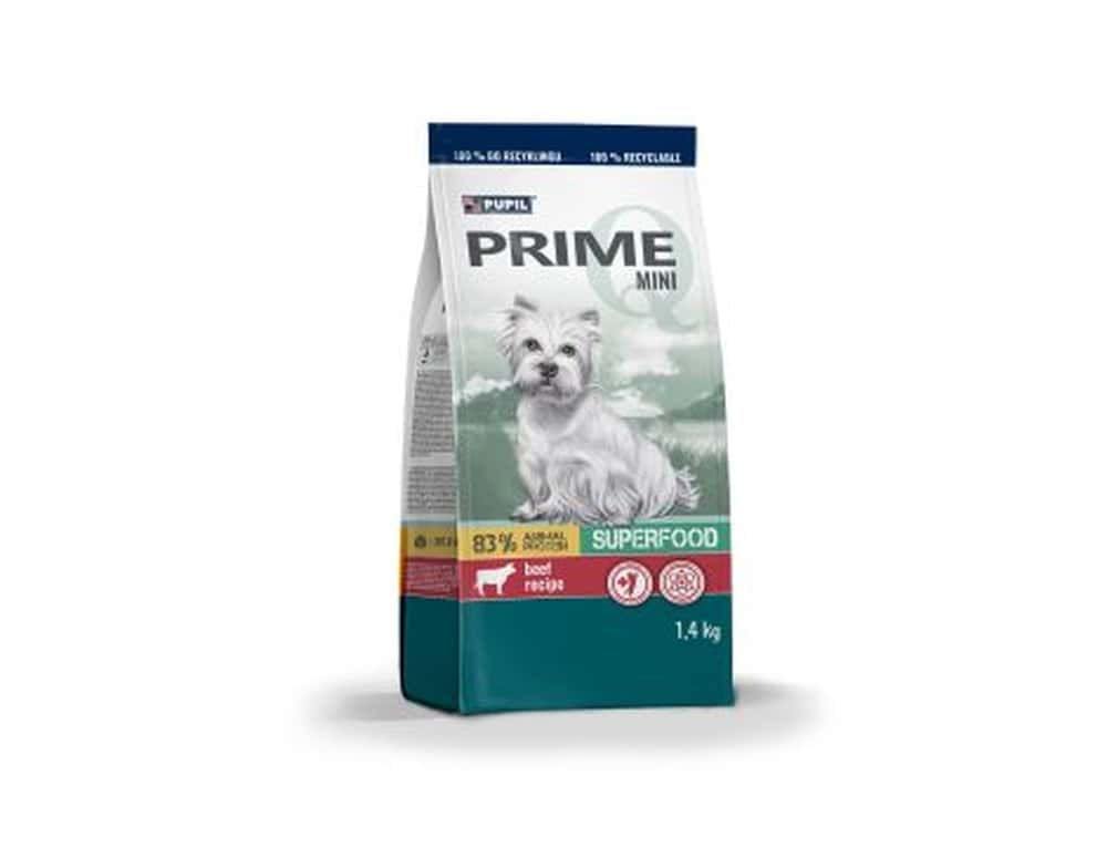 PUPIL Prime Mini - Dog food with beef and liver 1.4 kg