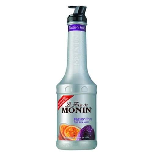 Monin Passion Fruit Puree 1L - exotic addition to your drinks
