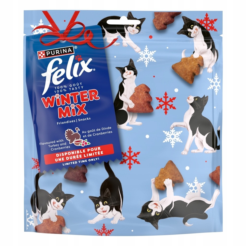 PURINA FELIX Party Winter Mix - Winter snack for cats 200g