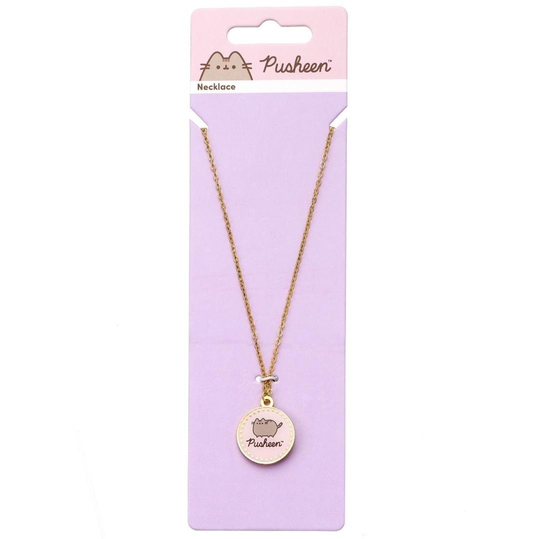 Pusheen Salmon Necklace - Charming Accessory for Cat Lovers