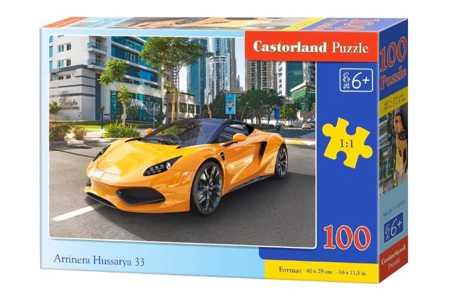 Castorland Puzzle 100 pieces Arrinera Hussarya - educational fun for children