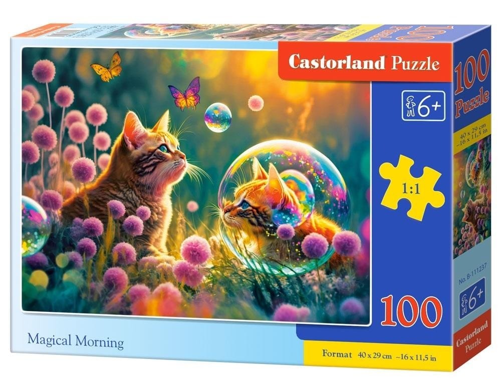 Castorland Puzzle 100 pieces Princess with Unicorn - perfect as a gift