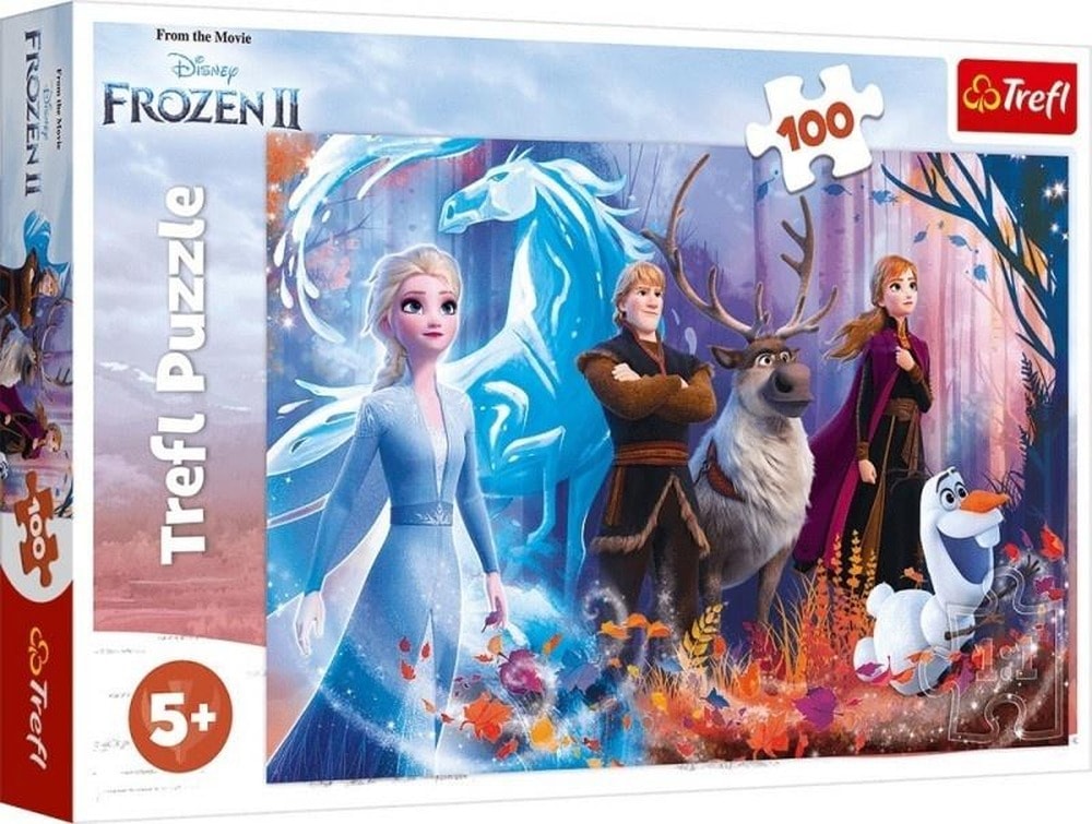 Trefl Puzzle 100 Frozen Magic - perfect as a gift