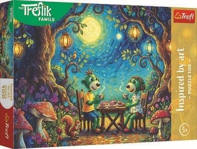 Trefl Puzzle 100 Meeting in a cafe - perfect as a gift