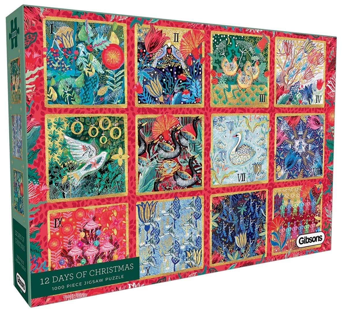 Gibsons Puzzle 1000 pieces - 12 days of Christmas