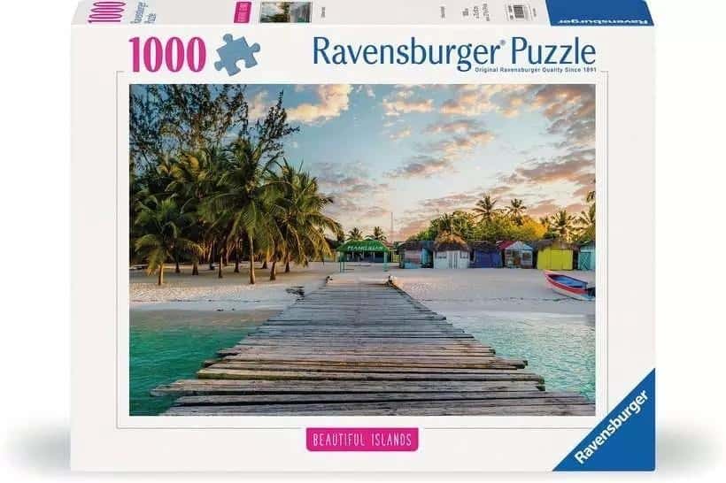 Ravensburger Puzzle 1000 Caribbean Paradise - Paradise puzzle for everyone