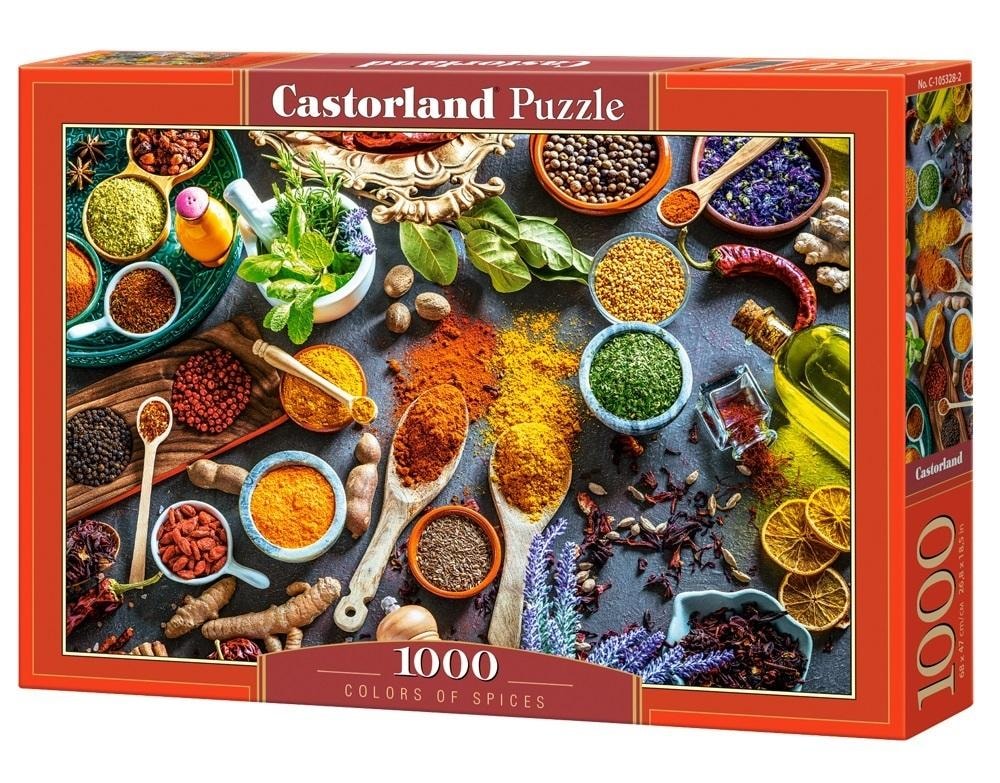 Puzzle 1000 pieces Colors of Spices - perfect as a gift