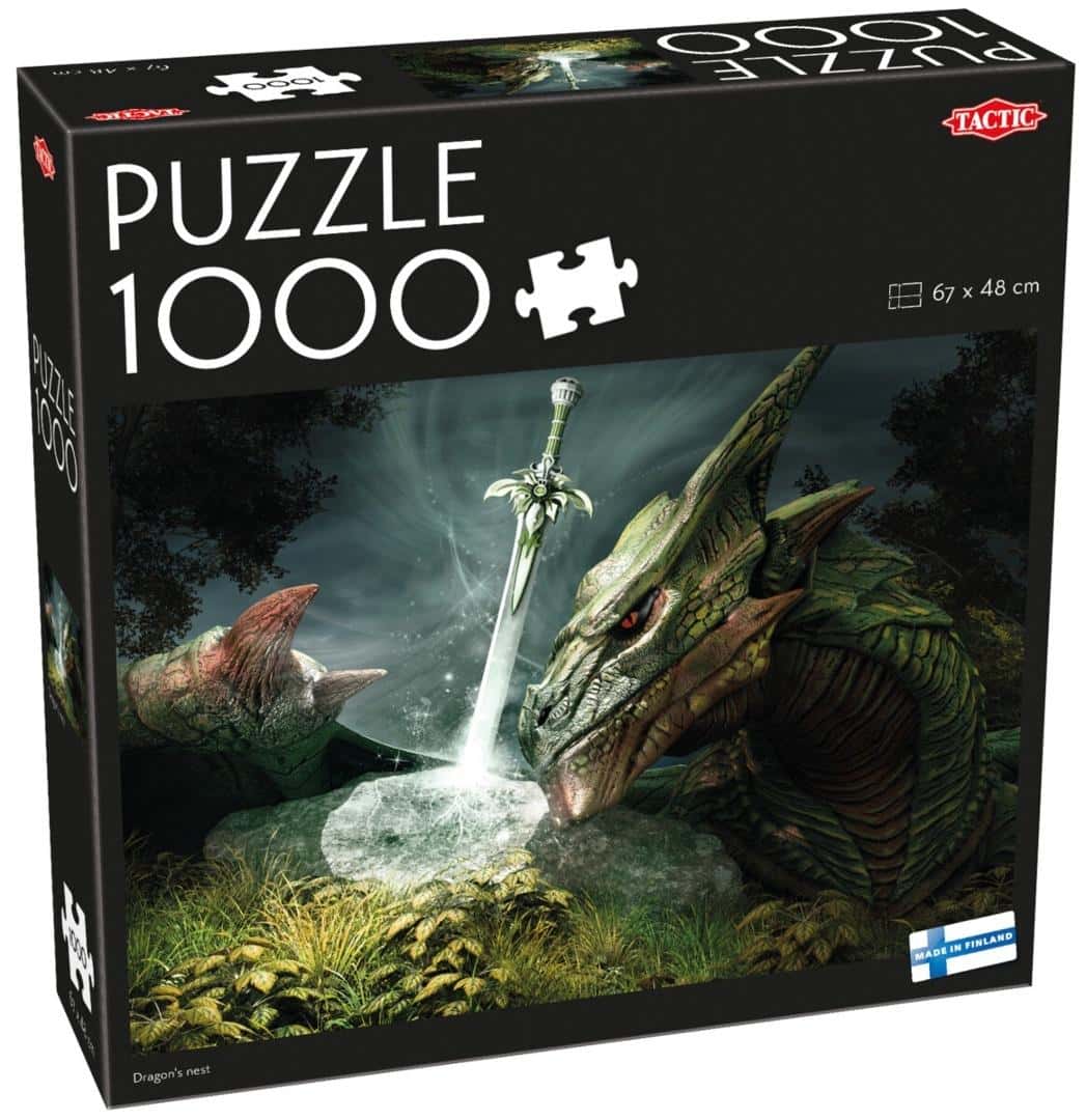 Tactic Puzzle 1000 Dragon's Nest - enter the world of fantasy