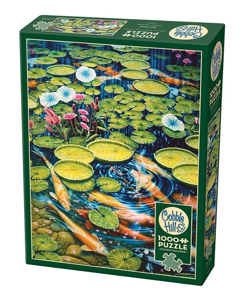 Cobble Hill Puzzle 1000 Koi Fish - Perfect as a gift