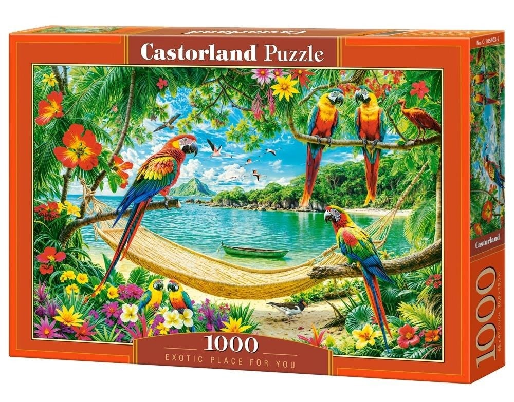 Castorland Puzzle 1000 pieces Exotic Place For You - perfect as a gift