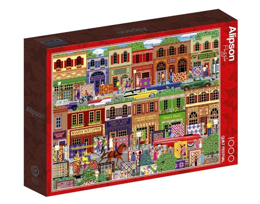 Alipson Puzzle 1000 pieces City Festival - perfect as a gift