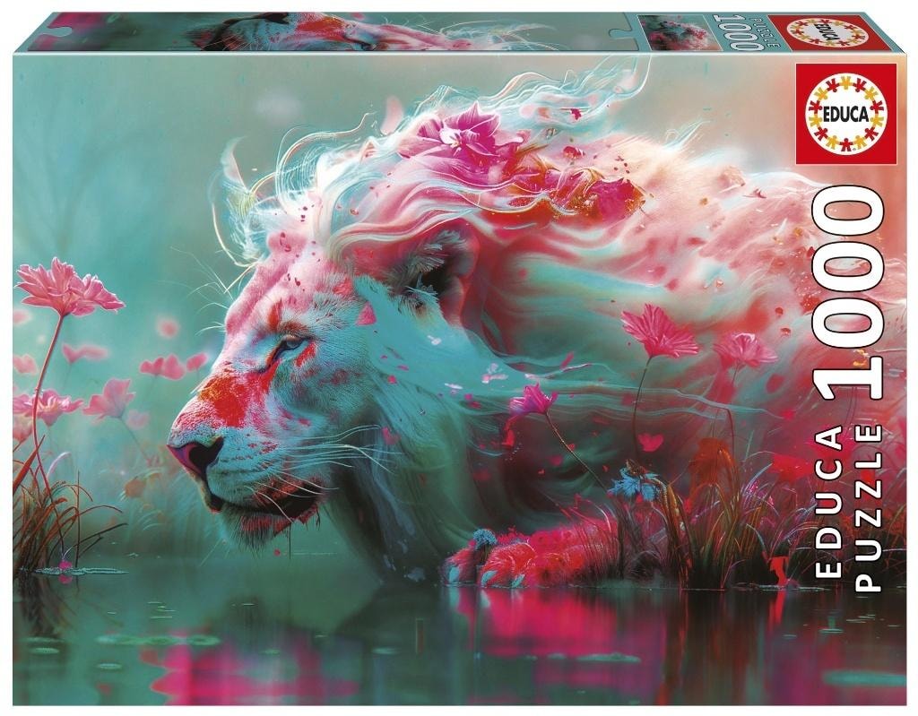 Educa Puzzle 1000 King of the Animals - perfect as a gift