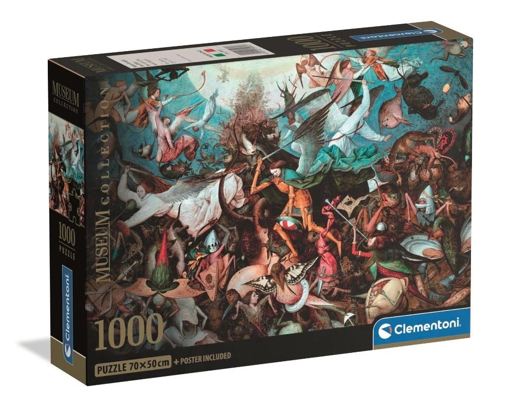 Clementoni Puzzle 1000 pieces Museum Bruegel - The Fall Of The Rebel Angels
