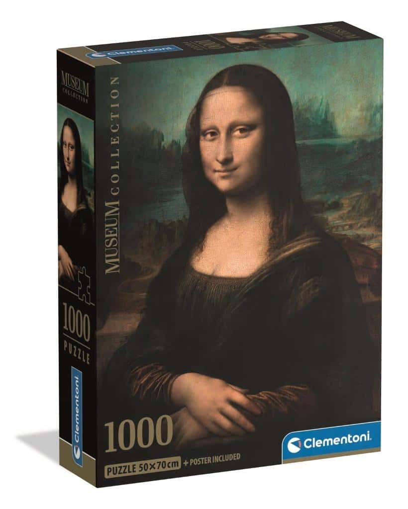 Puzzle Museum Leonardo - Gioconda 1000 pieces - puzzle for art lovers