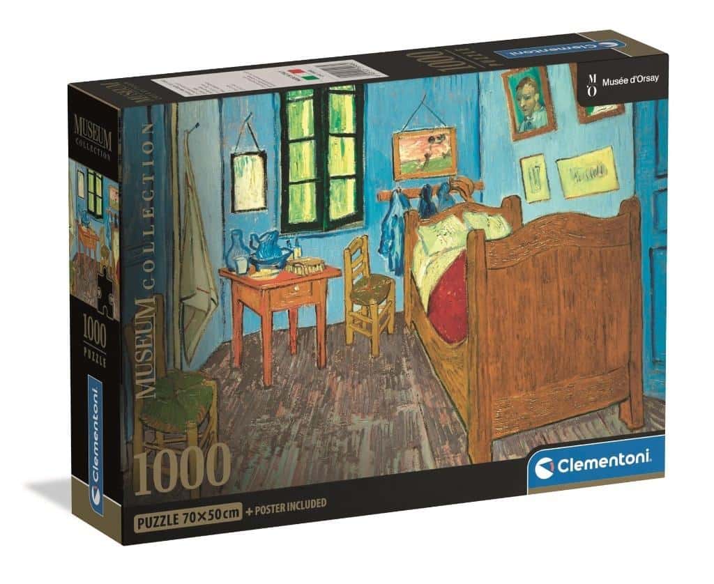 Clementoni Puzzle 1000 pieces - Van Gogh: Bedroom in Arles