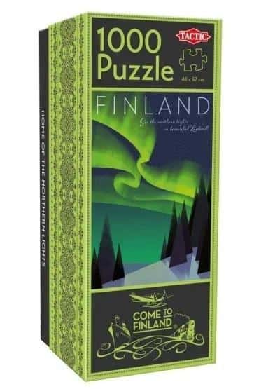 Tactic Puzzle 1000 Northern Lights - puzzle with the Northern Lights