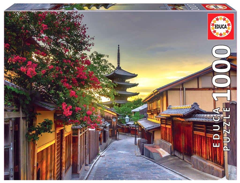 Educa Puzzle 1000 Yasaka Pagoda in Kyoto - Perfect as a gift