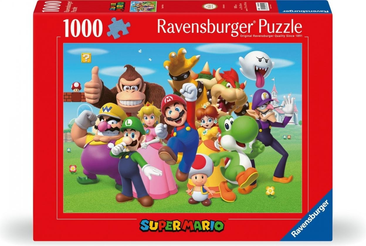 Ravensburger Puzzle 1000 pieces Super Mario - perfect as a gift