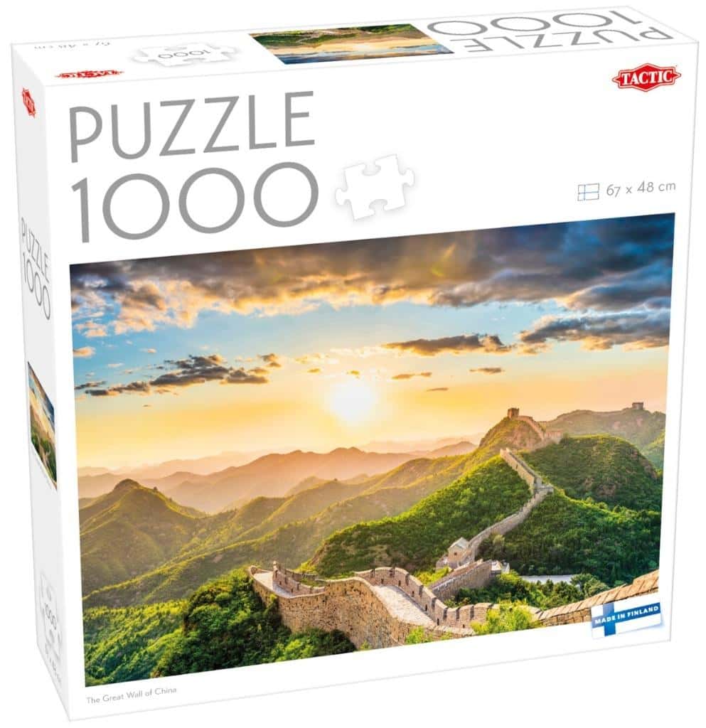 Puzzle Lovers - Puzzle 1000 pieces Great Wall of China - perfect as a gift