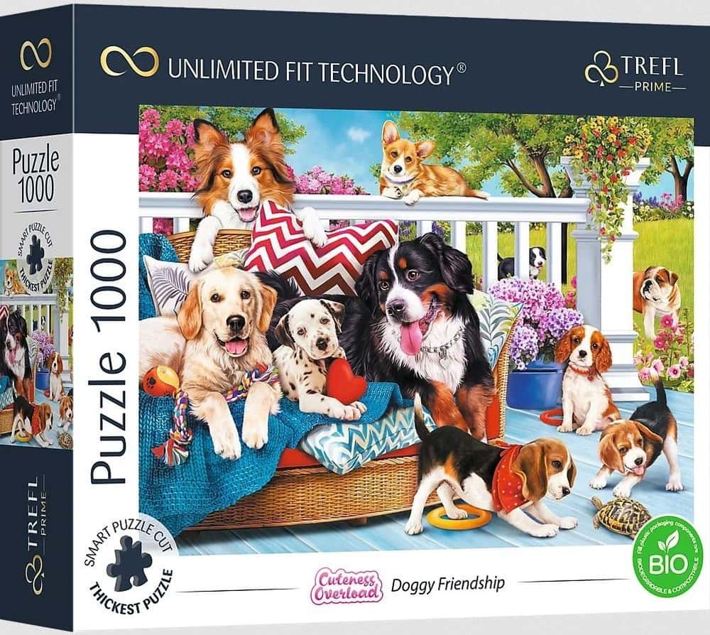 Trefl Puzzle 1000 pieces UFT Doggy Friendship