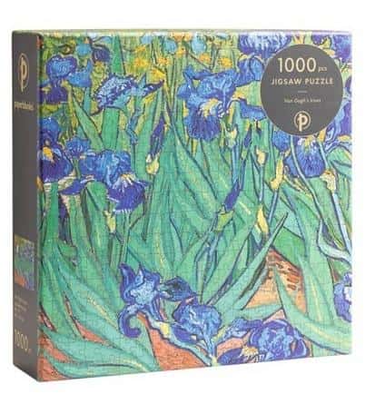 Paperblanks Puzzle 1000 pieces - Van Gogh's Irises - transport yourself to the world of art