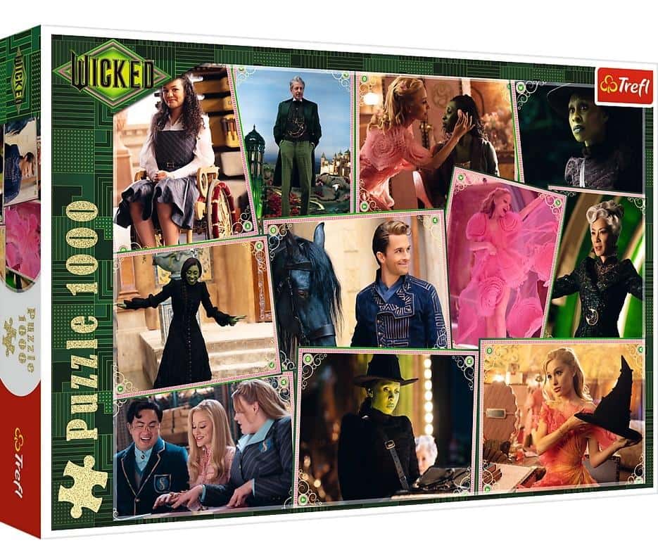 Trefl Puzzle 1000 Wicked: Movie scenes - perfect puzzle for movie buffs